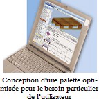 programme de conception de palettes