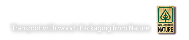 Transport with wood · Packaging from Nature